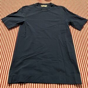 Z Zegna T-Shirt 100% Cotton Slim Fit Medium/Dark Blue Small
